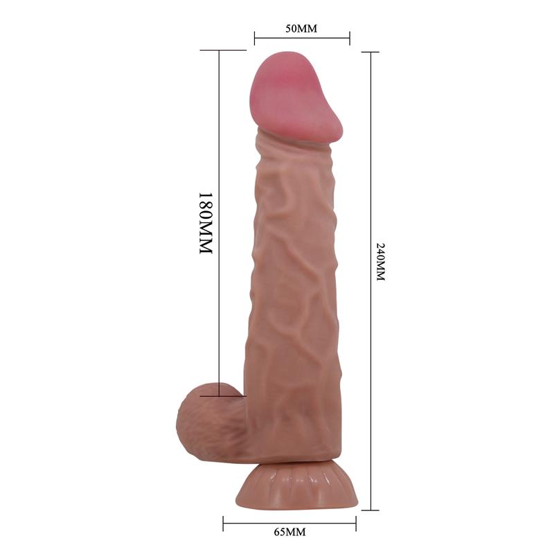 Sliding Skin Realistic Dildo 24 cm - Image 9