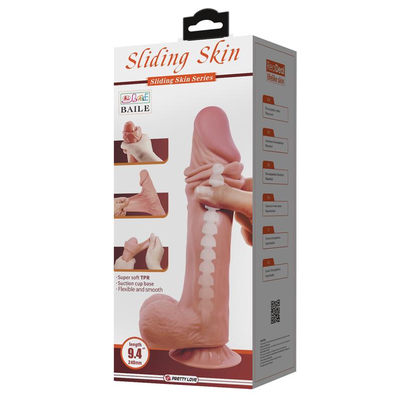 Sliding Skin Realistic Dildo 24 cm - Image 10