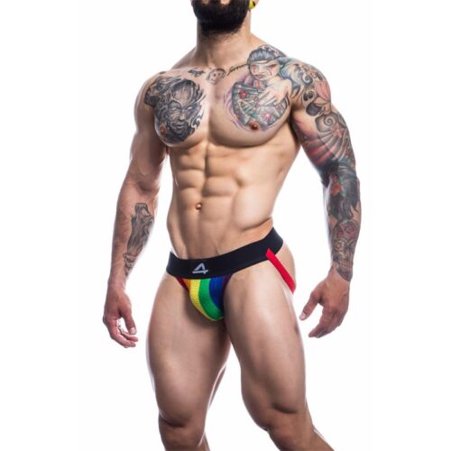 Stripe-Pride Jockstrap Pride Flag LGBT