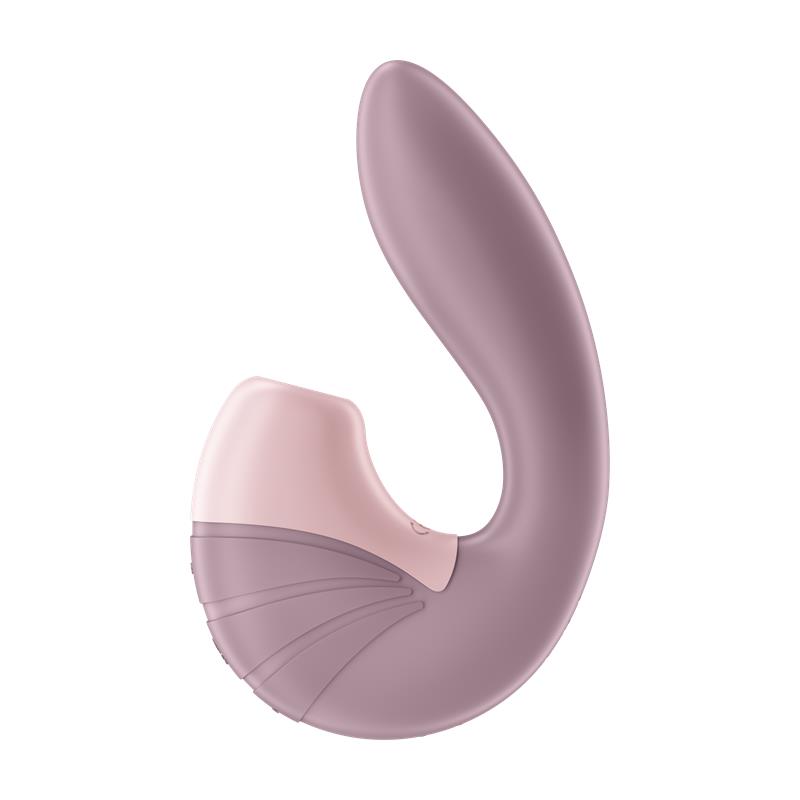 Supernova Old Rose Clitoris Sucker and Vibe Super Flexible USB - Image 2