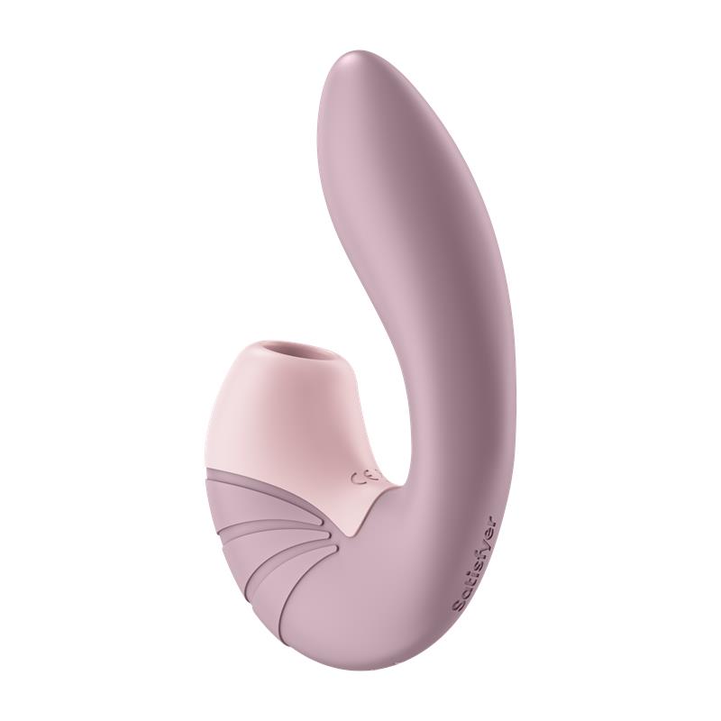 Supernova Old Rose Clitoris Sucker and Vibe Super Flexible USB - Image 3