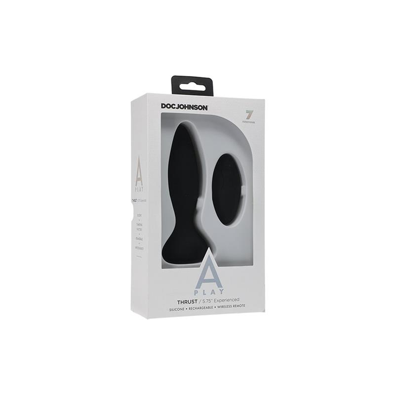 Thrusting Butt Plug Thrust Experienced Black - Image 2