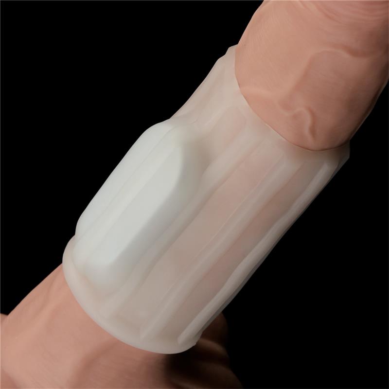 Vibrating Penis Sleeve Ridge Knights - Image 4