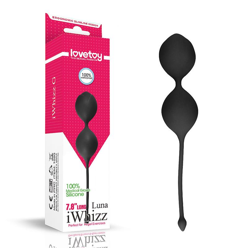 Weighted Kegel Balls iWhizz Luna Black - Image 6