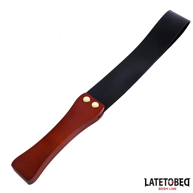 Wooden handle paddle 47 cm